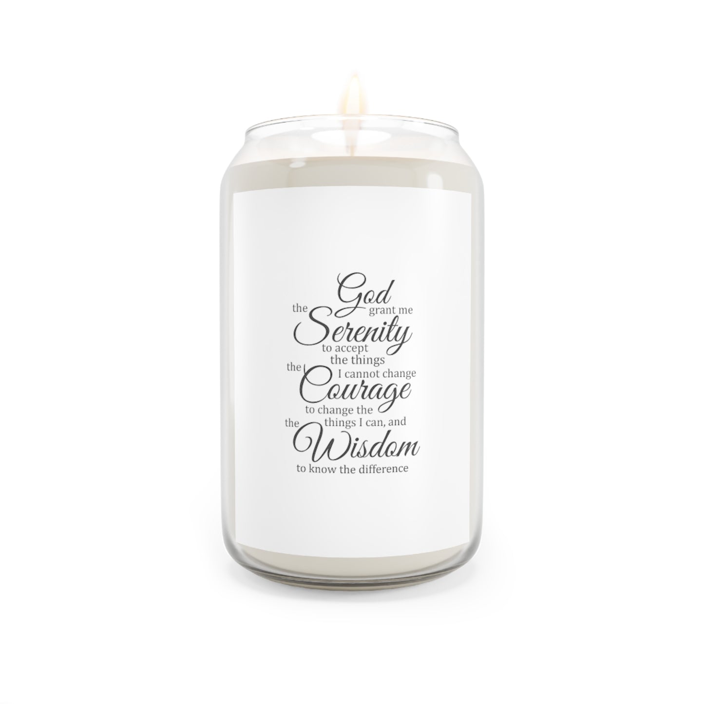 Serenity Prayer Scented Candle 13.75oz