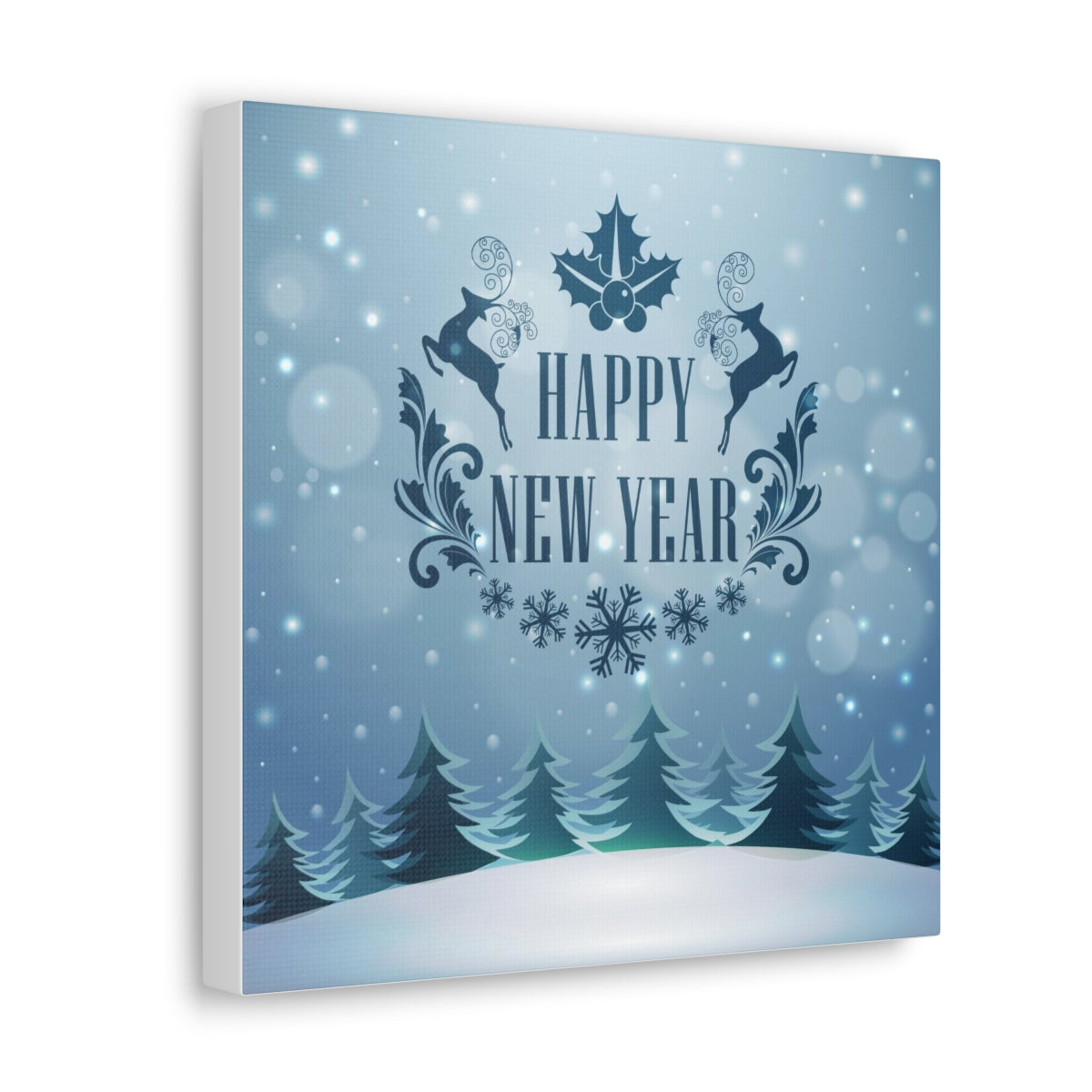 Happy New Year Canvas Gallery Wraps