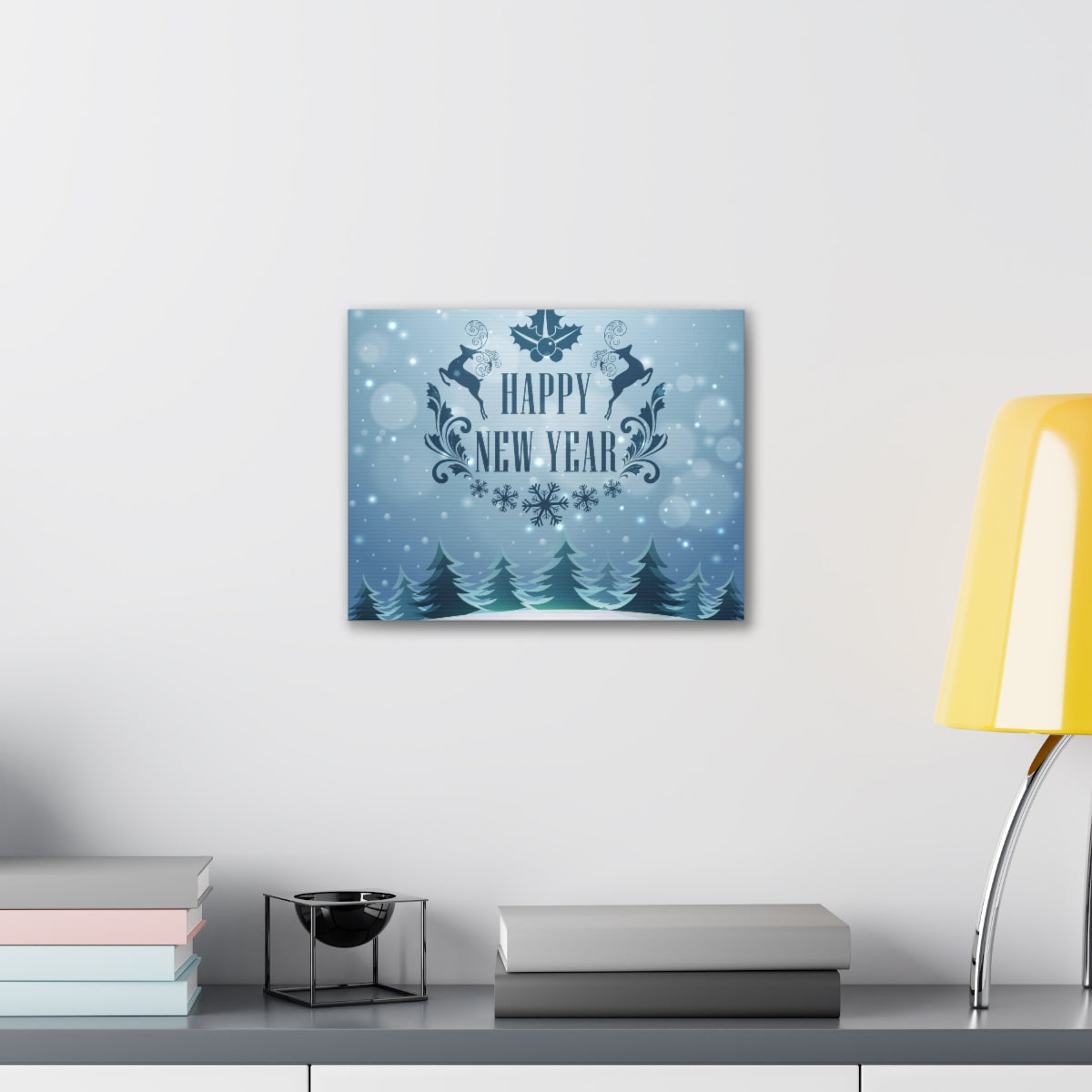 Happy New Year Canvas Gallery Wraps