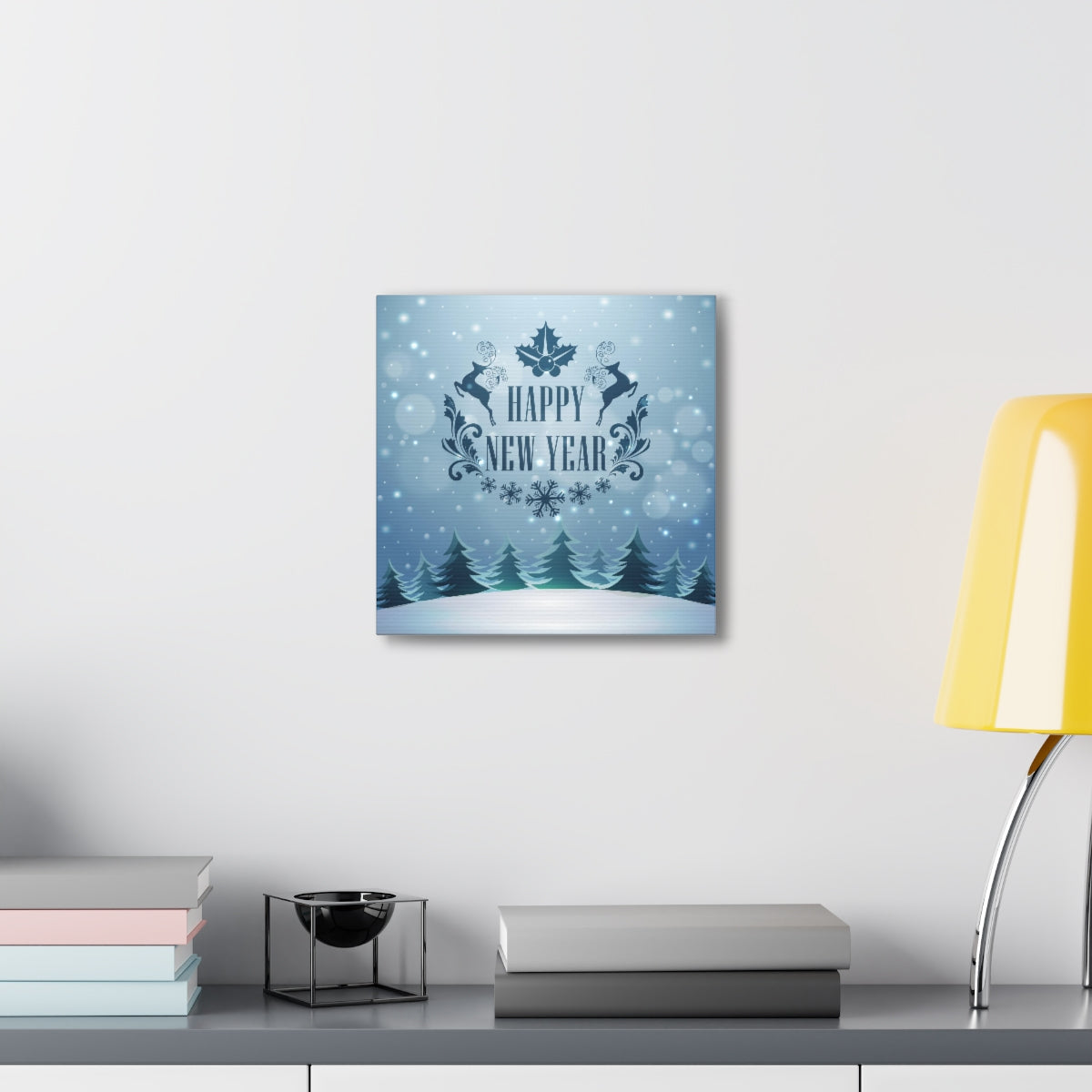 Happy New Year Canvas Gallery Wraps