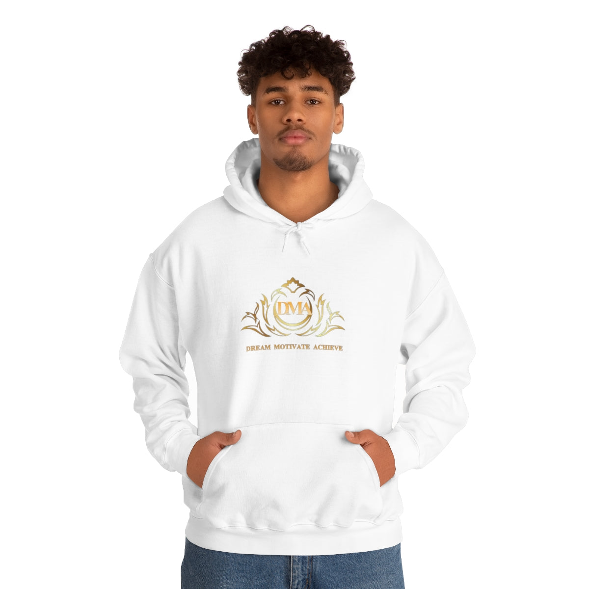 Branded Logo Unisex Heavy Blend™ Hooded Sweatshirt
