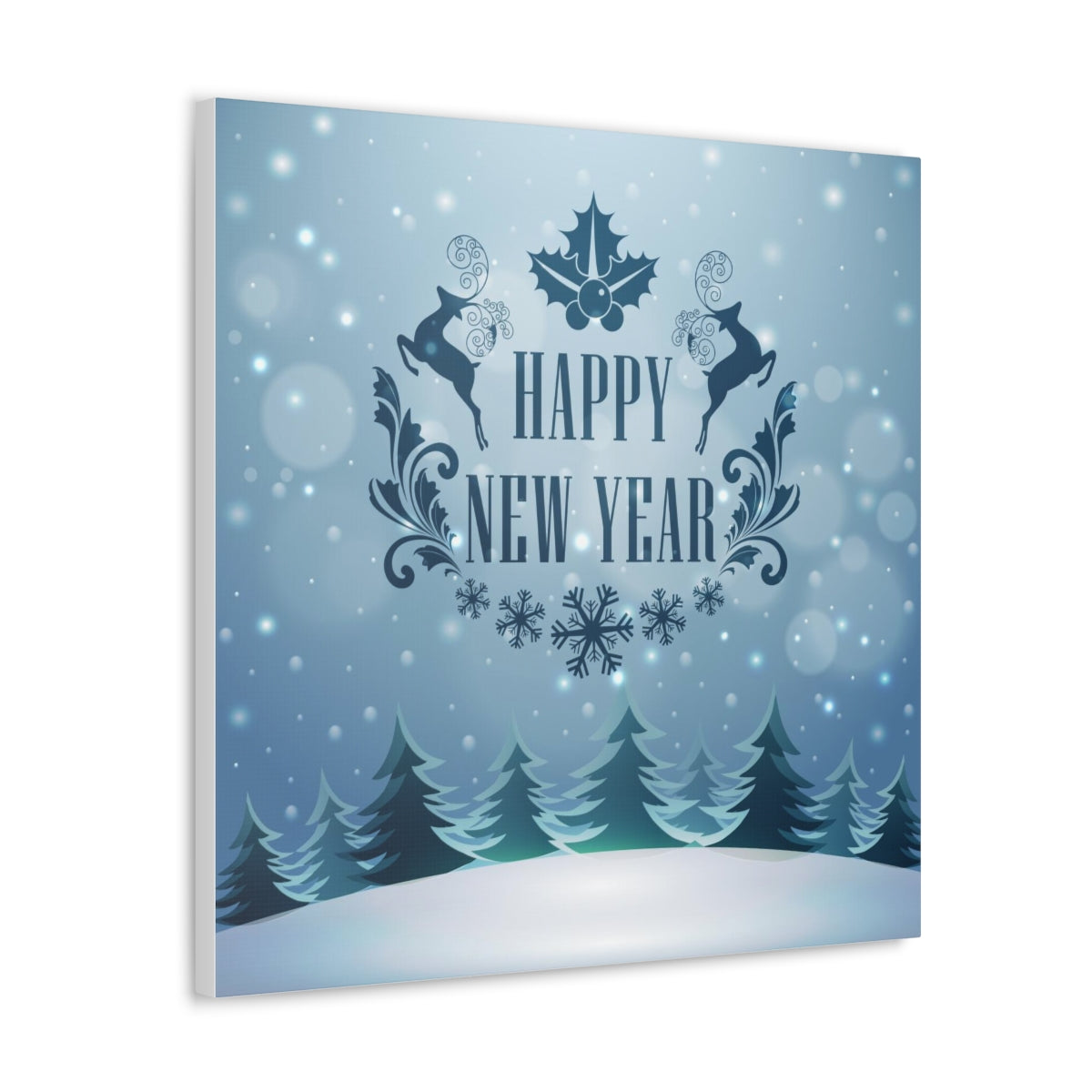 Happy New Year Canvas Gallery Wraps