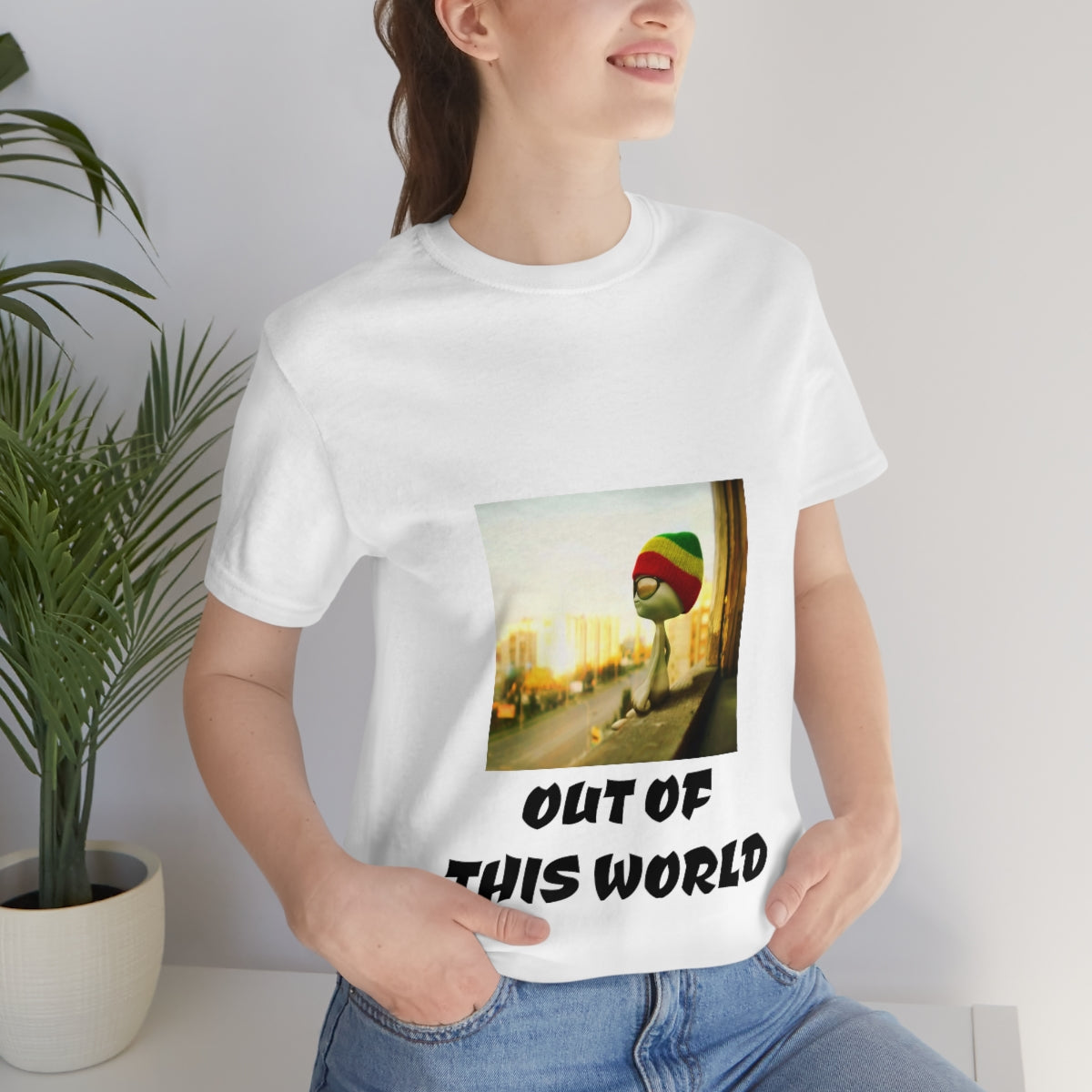 OUT OF THIS WORLD Unisex Jersey Short Sleeve Tee