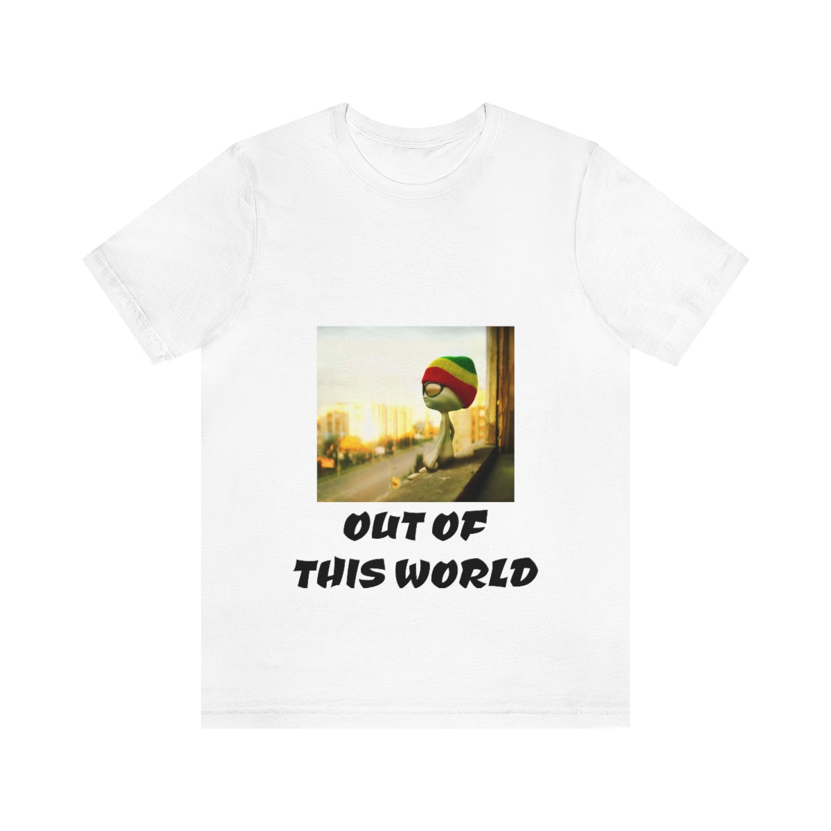 OUT OF THIS WORLD Unisex Jersey Short Sleeve Tee