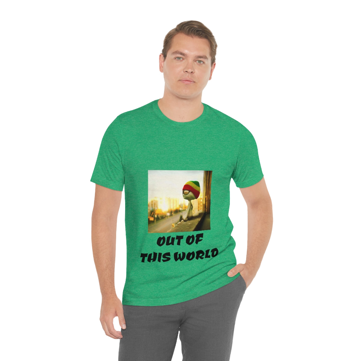 OUT OF THIS WORLD Unisex Jersey Short Sleeve Tee