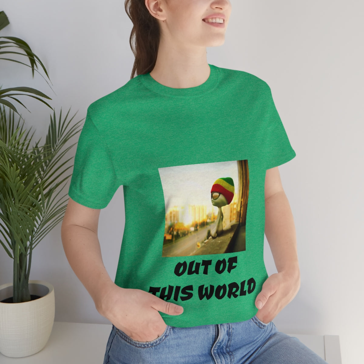 OUT OF THIS WORLD Unisex Jersey Short Sleeve Tee